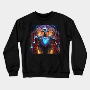 Robotic Heart Crewneck Sweatshirt